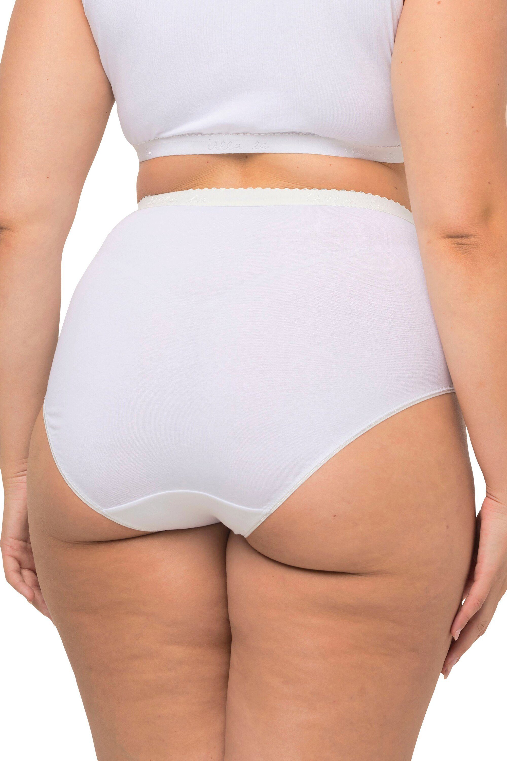 Ulla Popken Slip Maxislips 3er-Pack High Waist (3-St)