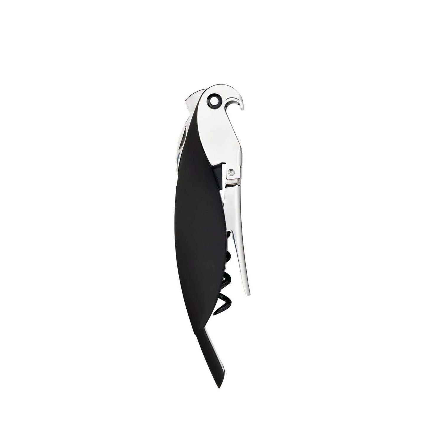 Alessi Korkenzieher Parrot Schwarz