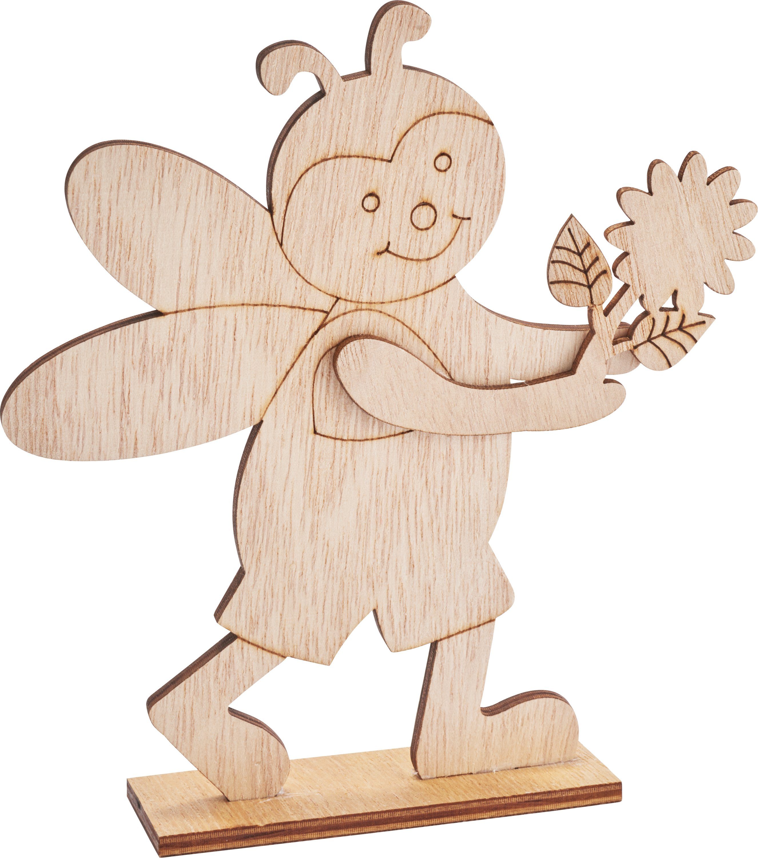 Modellbausatz Holzsteckmotiv Frühlingsbote