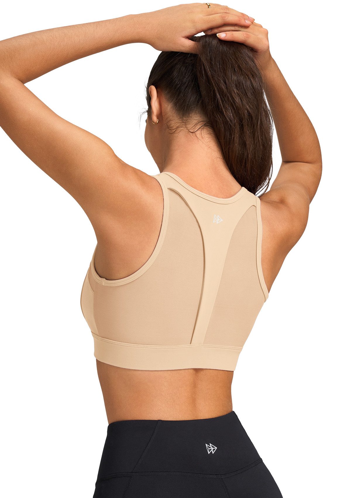 Yvette Sport-BH Damen Starker halt Mesh-Ringerrücken Gepolstert Lauf Fitnes günstig online kaufen