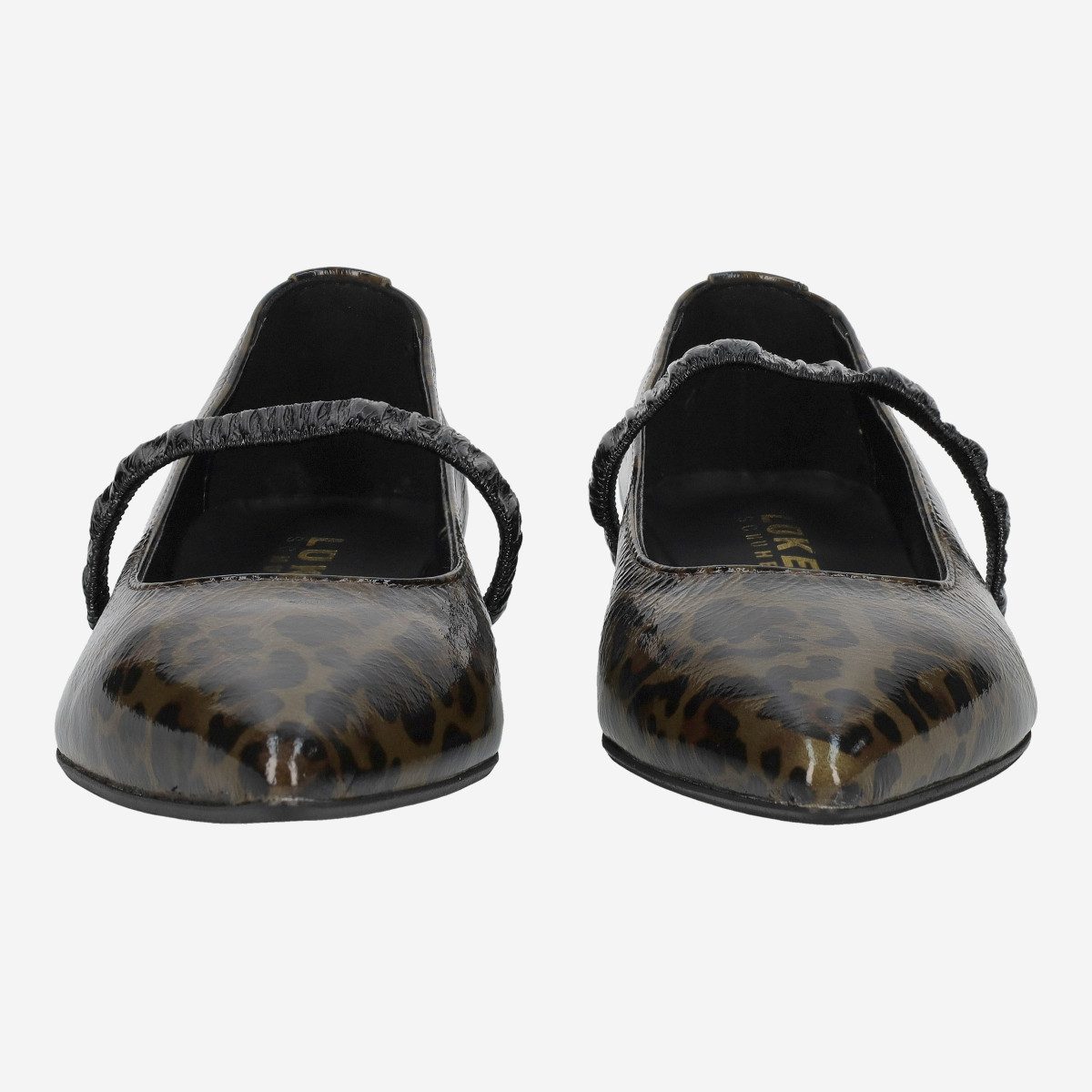 Lüke Schuhe Lüke Schuhe FAMMA MILITARE, Ballerina, Schwarz, kombiniert, Damen Ballerina