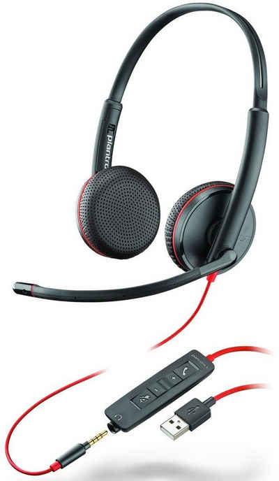 Plantronics »Blackwire C3225 Stereo USB-A & 3,5 mm« PC-Headset