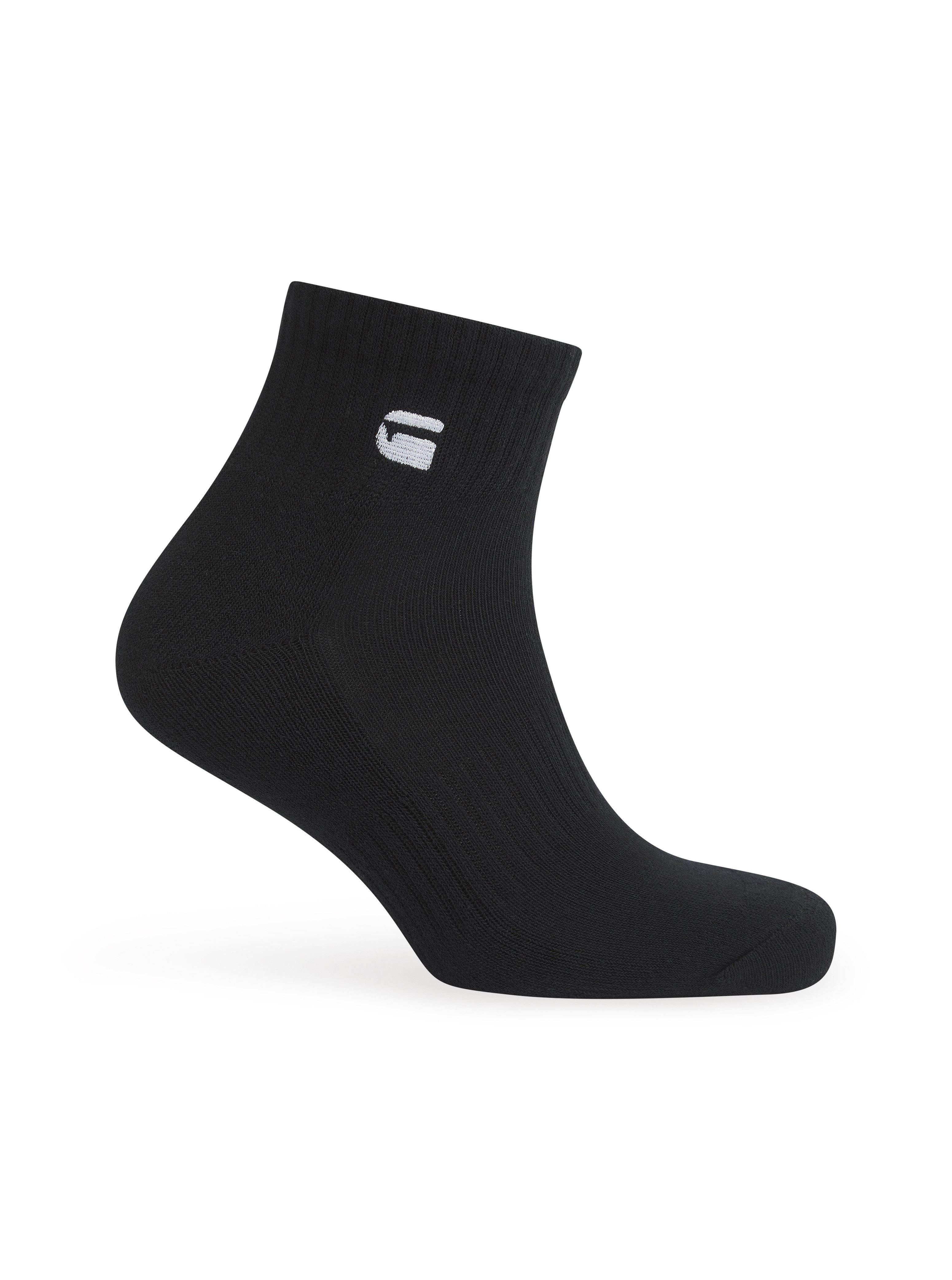 G-STAR Kurzsocken WICK, 3 PACK ANKLE SPORTS SOCKS (Packung, 3-Paar) mit Logostickerei