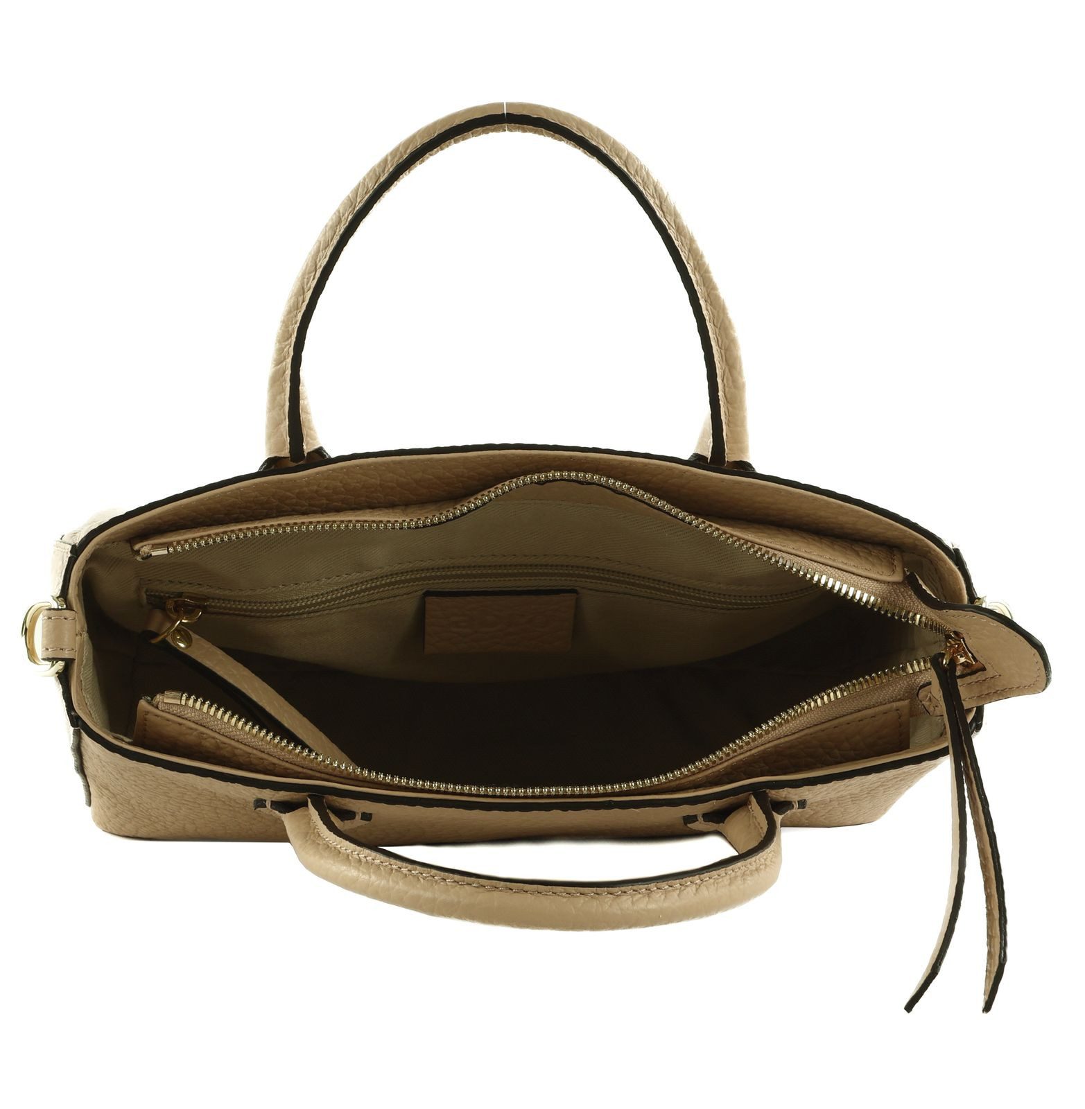 Abro Handtasche Handbag X-Bag, aus echtem Rindsleder