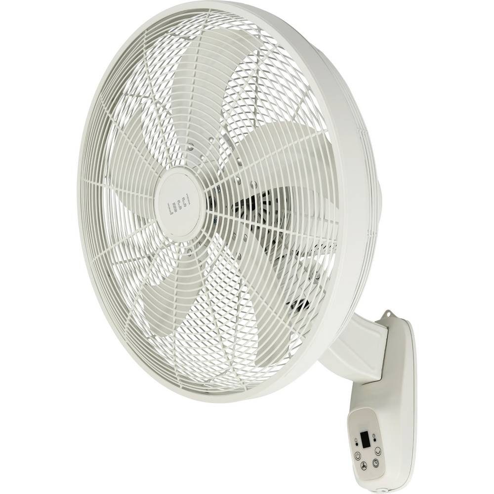 Lucci air Bodenventilator Glide DC WV Wandventilator 36 W Weiß 21326649