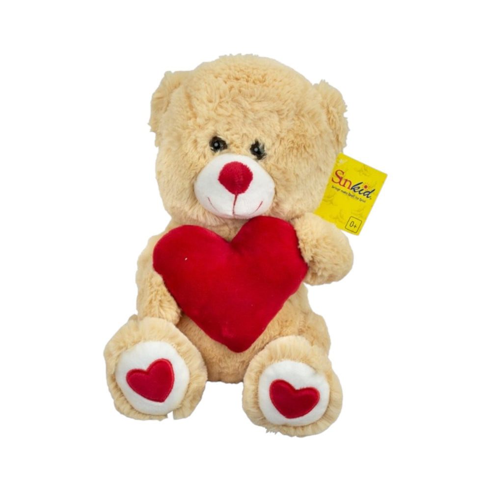 SUNKID Kuscheltier Plüschtiere mit Herz Kuscheltier Geschenk 25 cm 4süße Designs 1 Stk.
