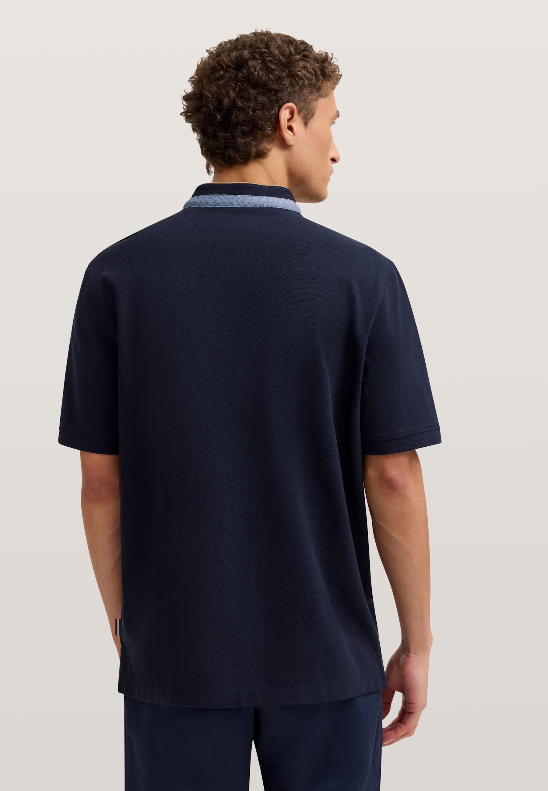 bugatti Poloshirt Modern Fit aus reiner Baumwolle