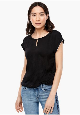 Jersey/Satin-T-Shirt