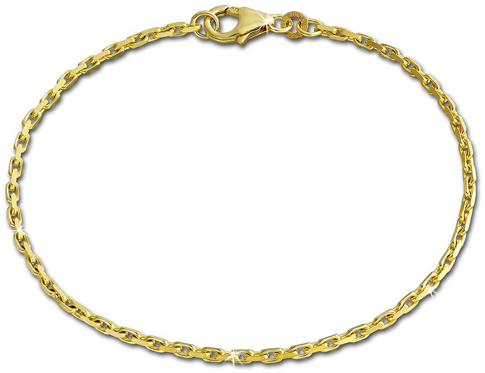 GoldDream Goldarmband »GDA0028Y GoldDream 18,5cm Armband Anker« (Armband),  Damen, Herren Armband (Anker) ca. 18,5cm, 333 Gelbgold - 8 Karat, Farbe:  gold online kaufen | OTTO
