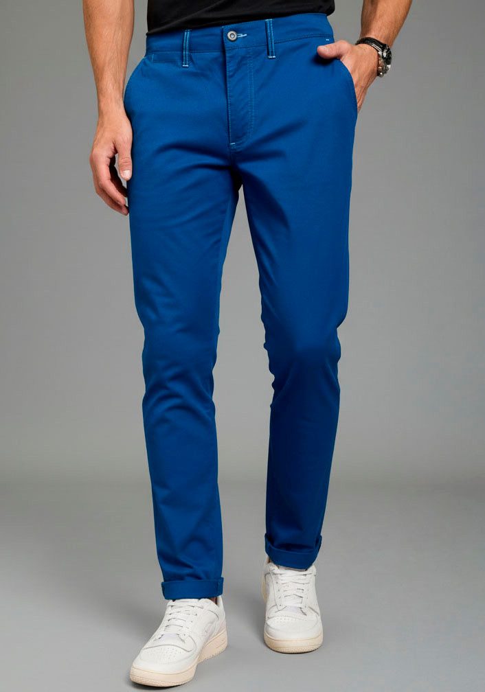 KangaROOS Chinohose gerade geschnitten, elastisches Material günstig online kaufen