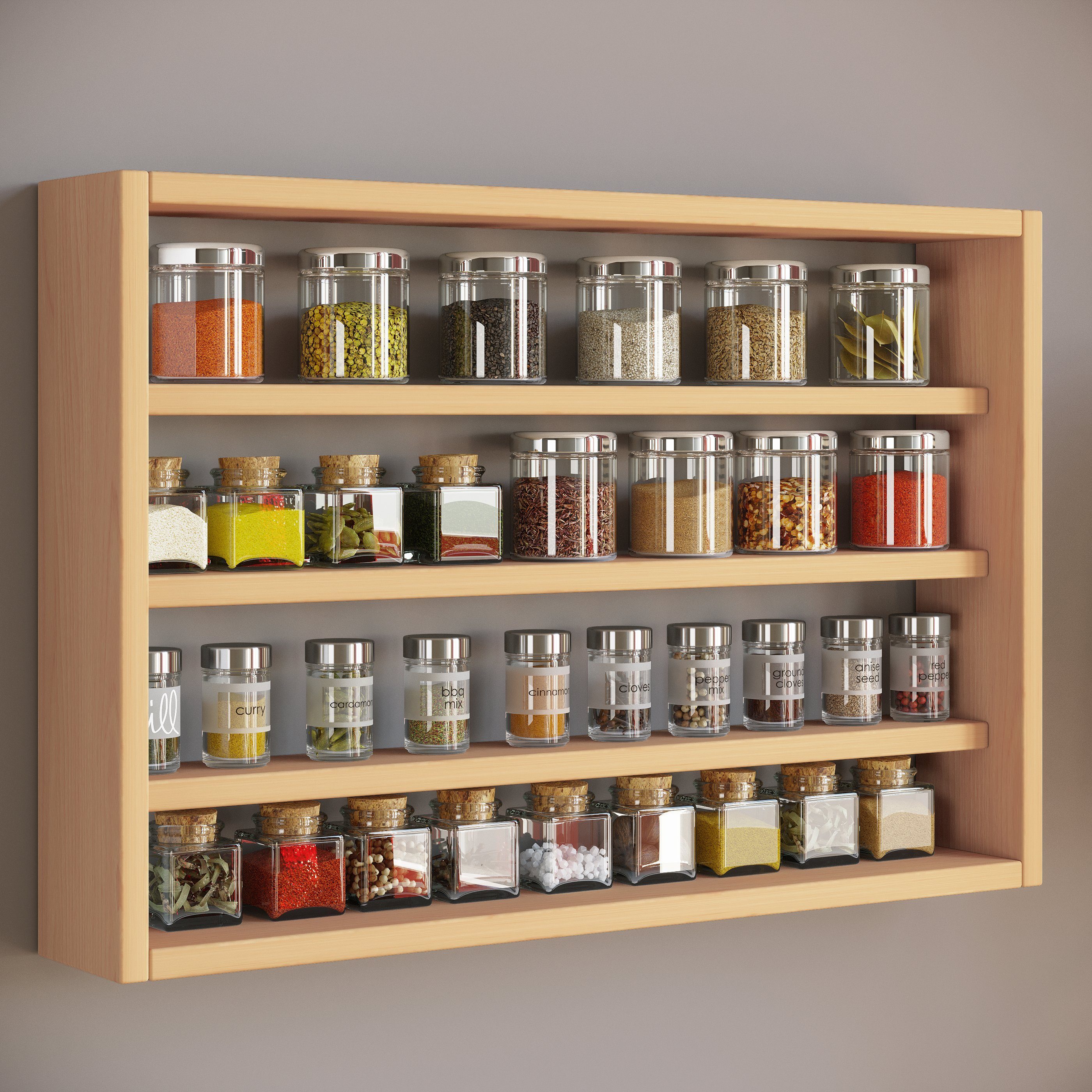 VCM Hängeschrank Küche Oberschrank Esaldi H. 40 x B. 60 x T. 10 cm Wandschrank