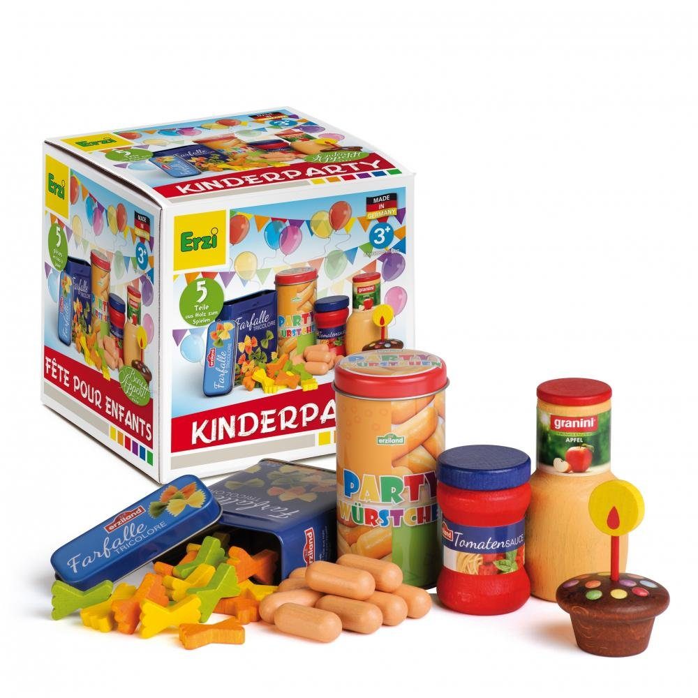 Erzi® Kaufladensortiment Erzi Sortierung Kinderparty - Kaufladenzubehör