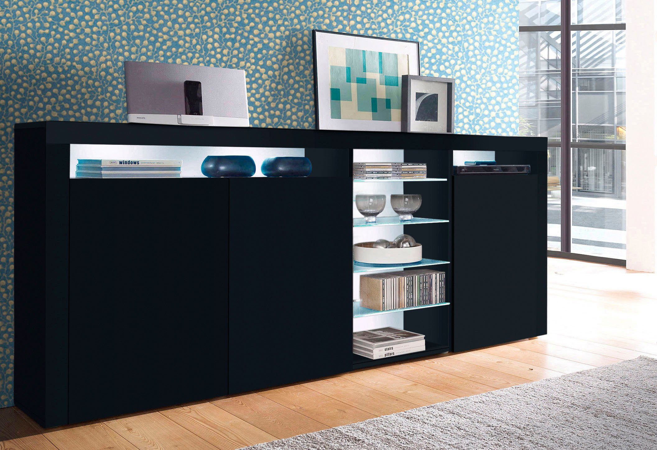 borchardt Möbel Highboard Santa Fe, Breite 200 cm