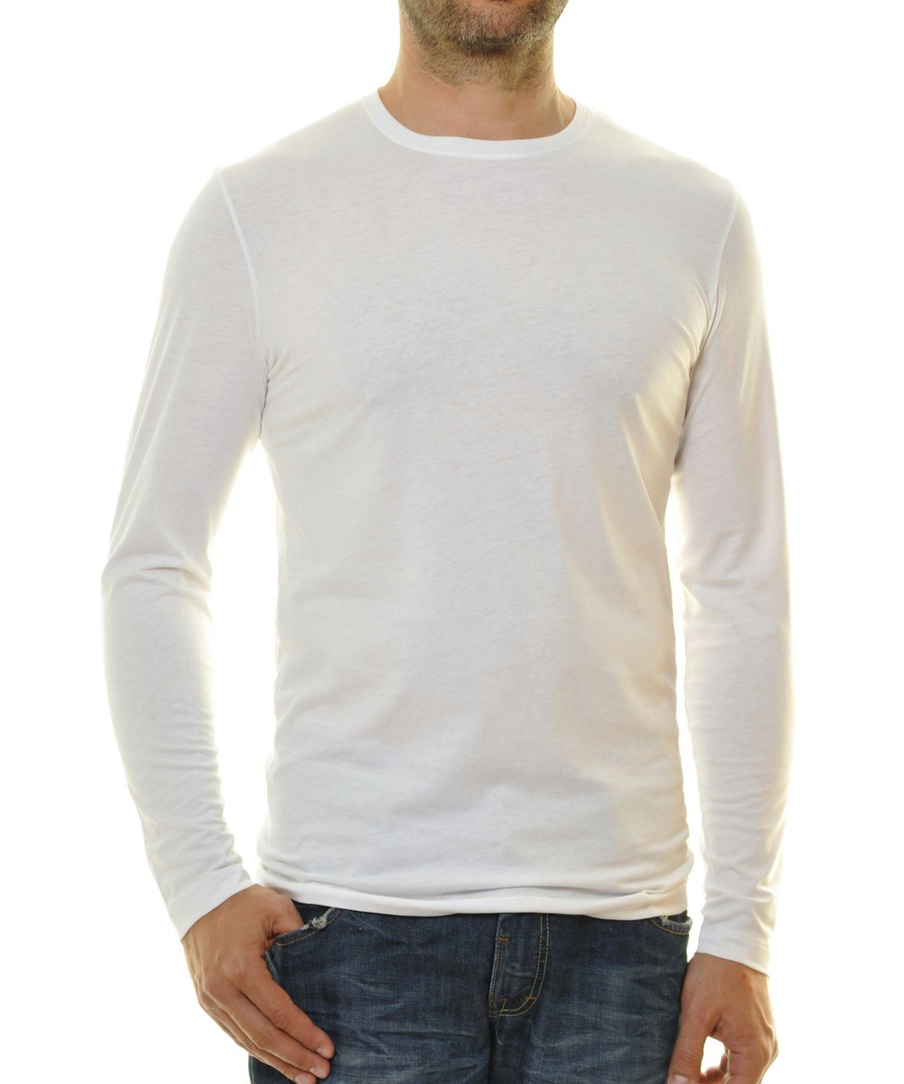 RAGMAN T-Shirt 482180 weiß