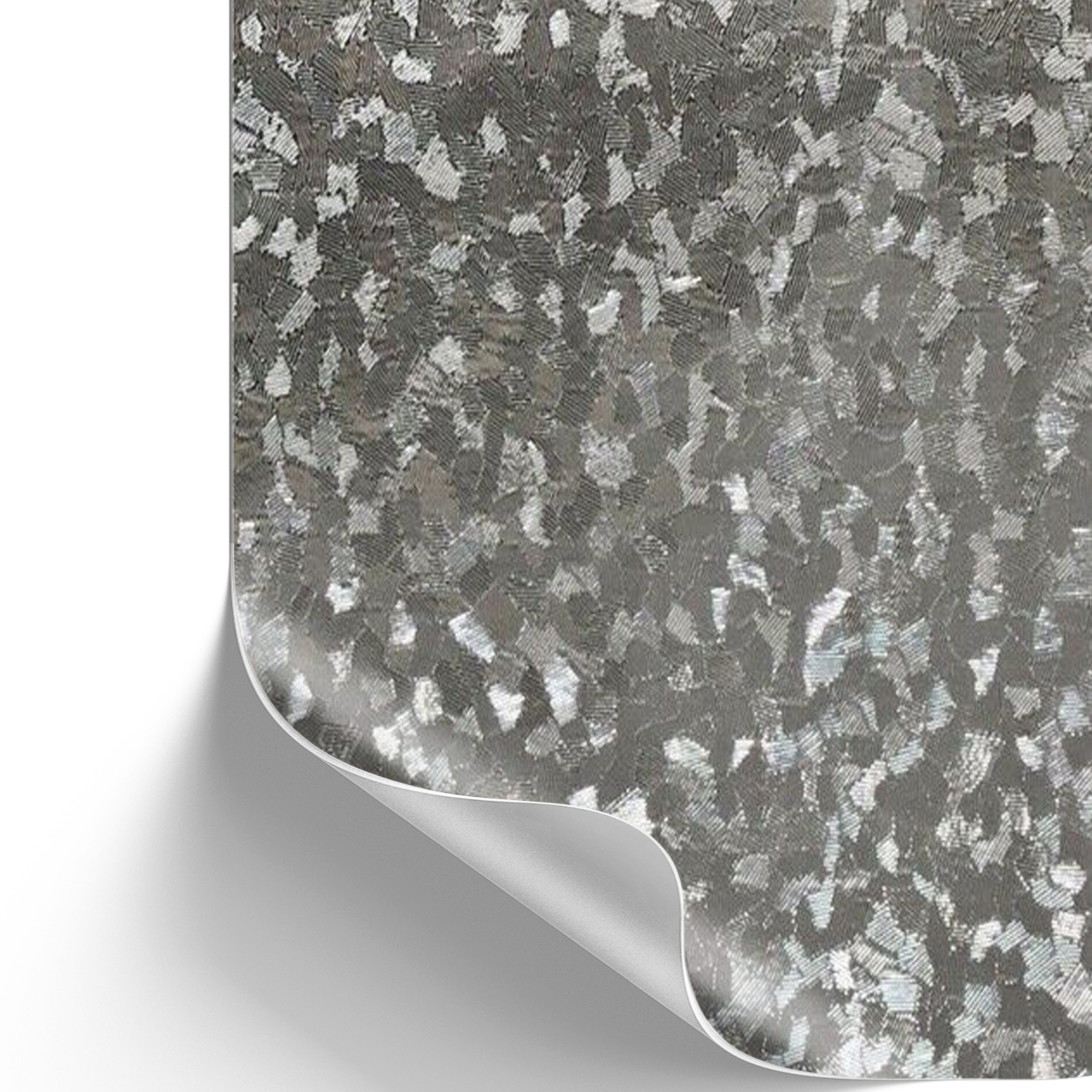 Linea Hogar Möbelfolie Metallicfolie selbstklebend Klebefolie Möbel Küche Dekofolie, Designfolie 220 x 90cm - Zuschneidbar & rückstandslos entfernbar