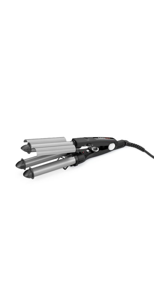 BaBylissPRO Glätteisen Babyliss PRO Wellenstab dreifach 22 mm - 19 mm - 22 mm