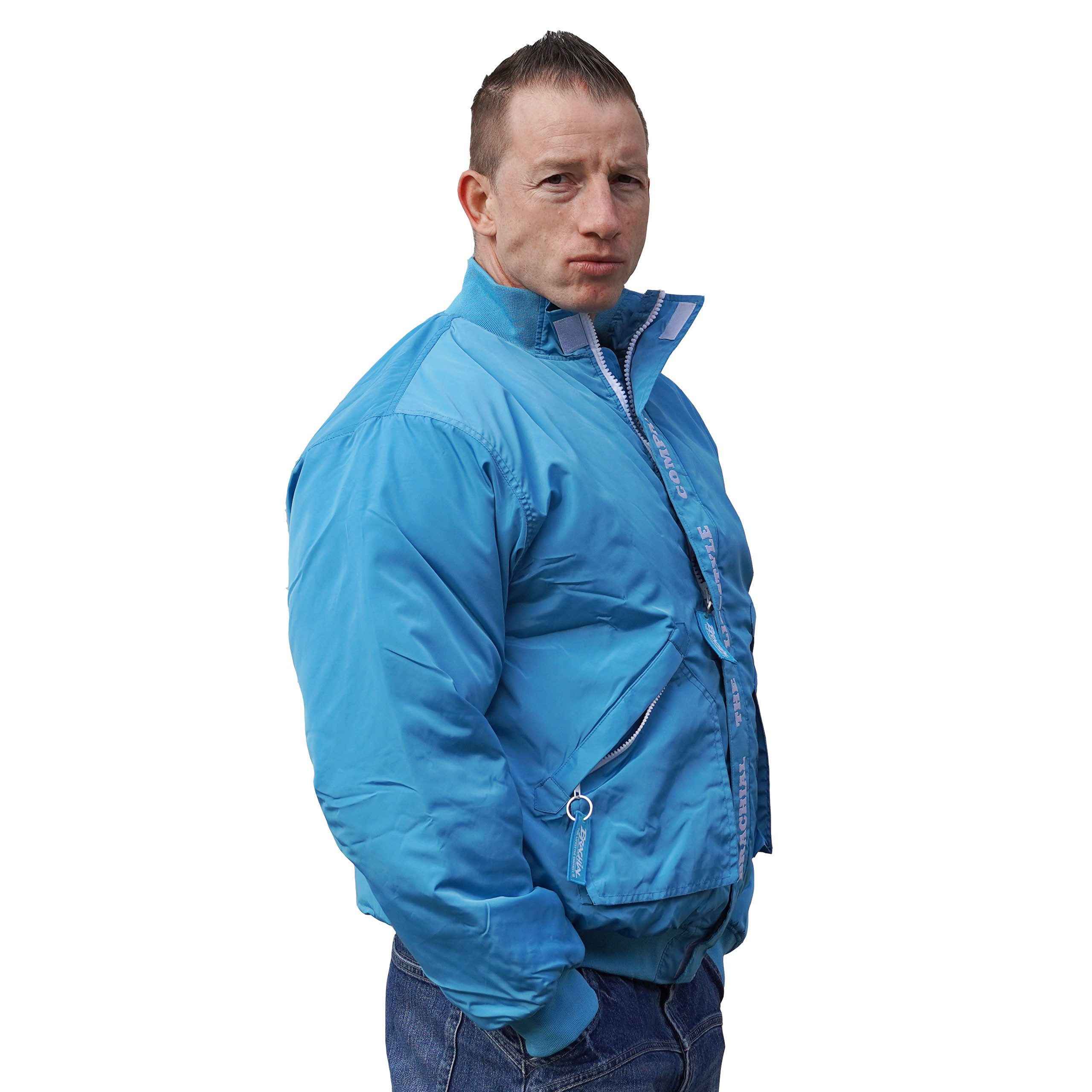 BRACHIAL THE LIFESTYLE COMPANY Bomberjacke Brachial Fliegerjacke "City" adriablau