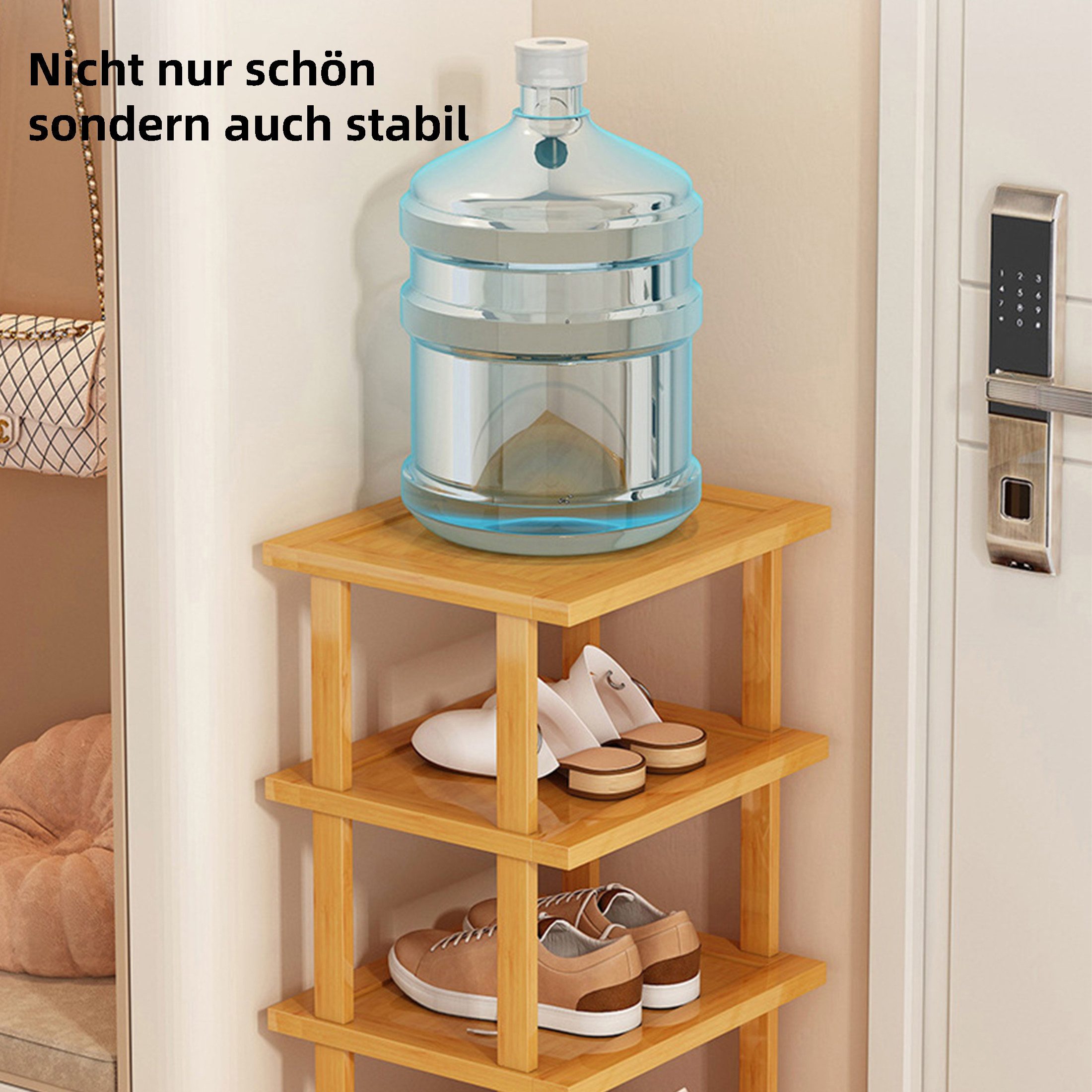 YINDN Schuhregal 6 Ebenen Schuhschrank, Schuhablage günstig online kaufen
