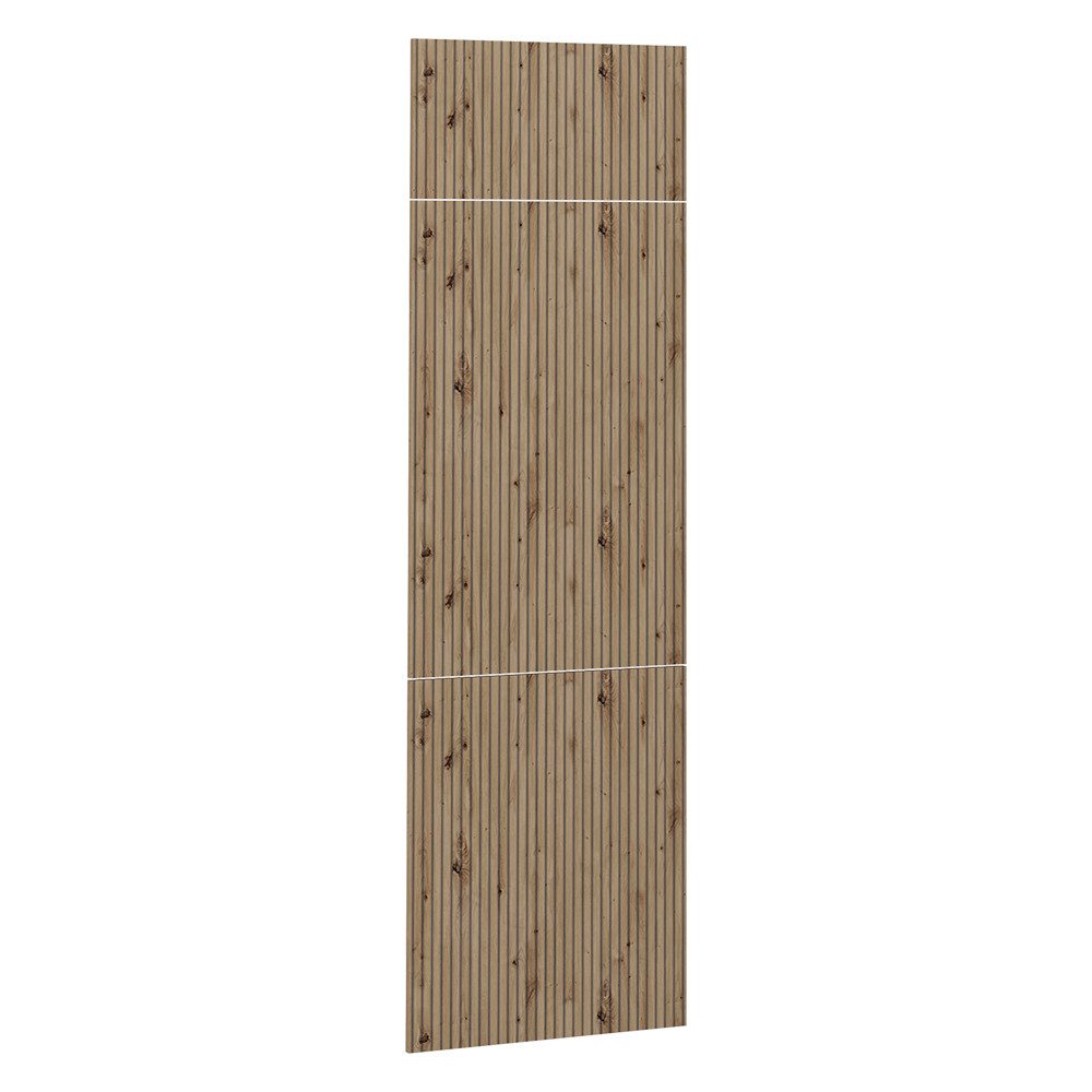 Vicco Unterschrank R-Line, Artisan-Eiche, 59.6 x 196 cm Möbelfront für den Kühlumba... (1-St)