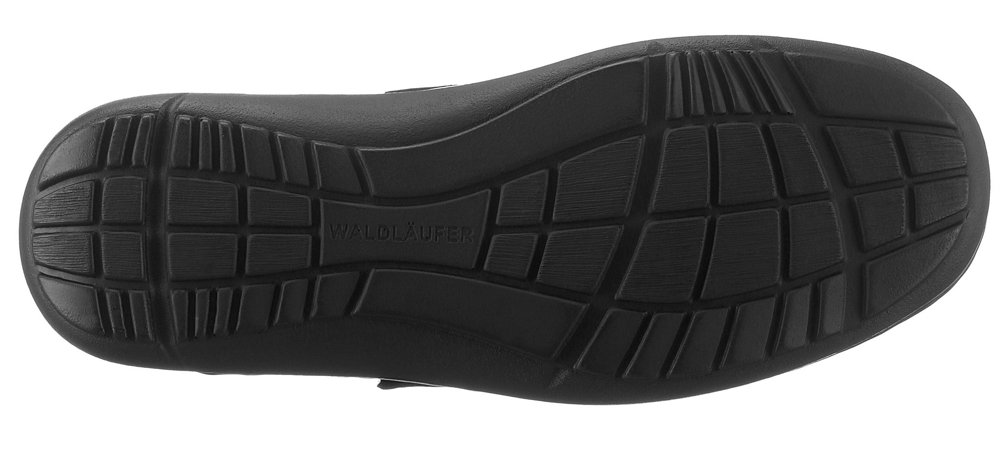 Waldläufer Herwig Klettschuh Slipper, Komfortschuh, Freizeitschuh mit Klettverschlüssen, G-Weite