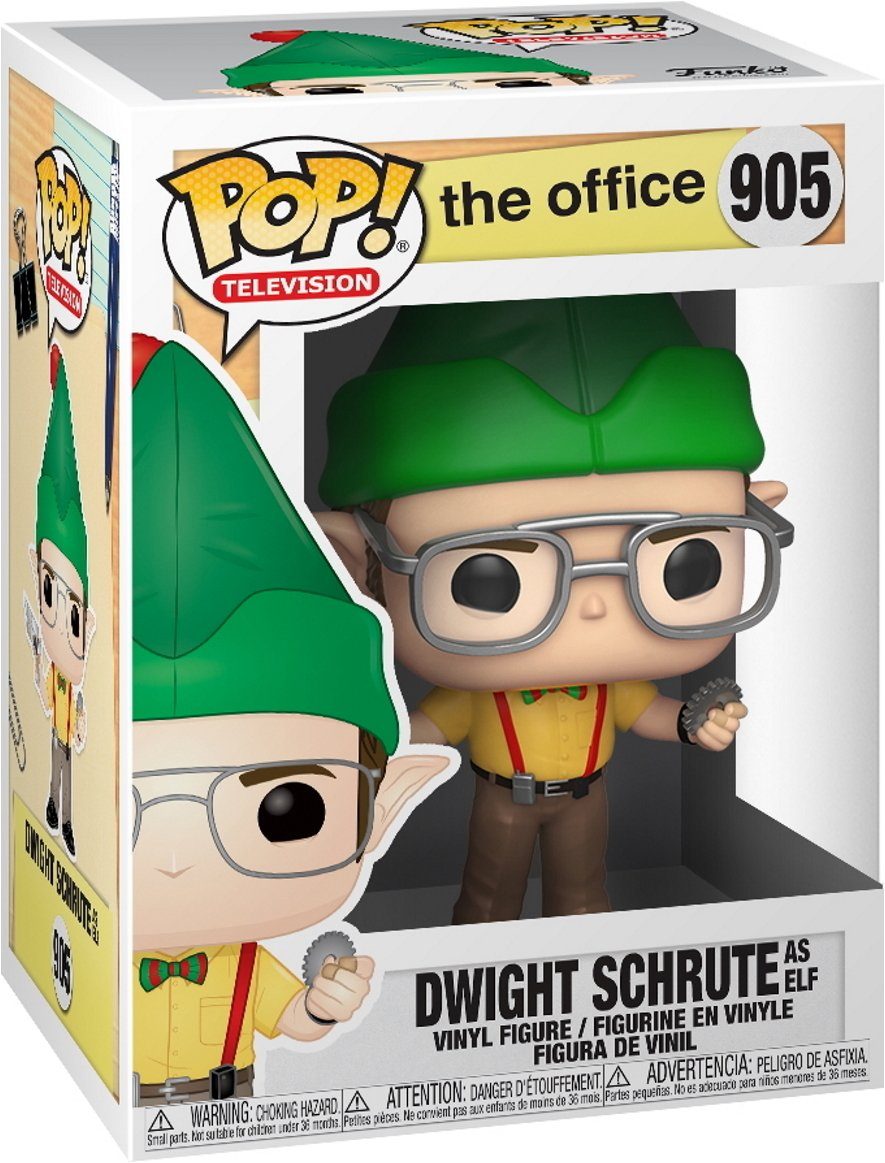 Funko Spielfigur The Office - Dwight Schrute as Elf 905 Pop!