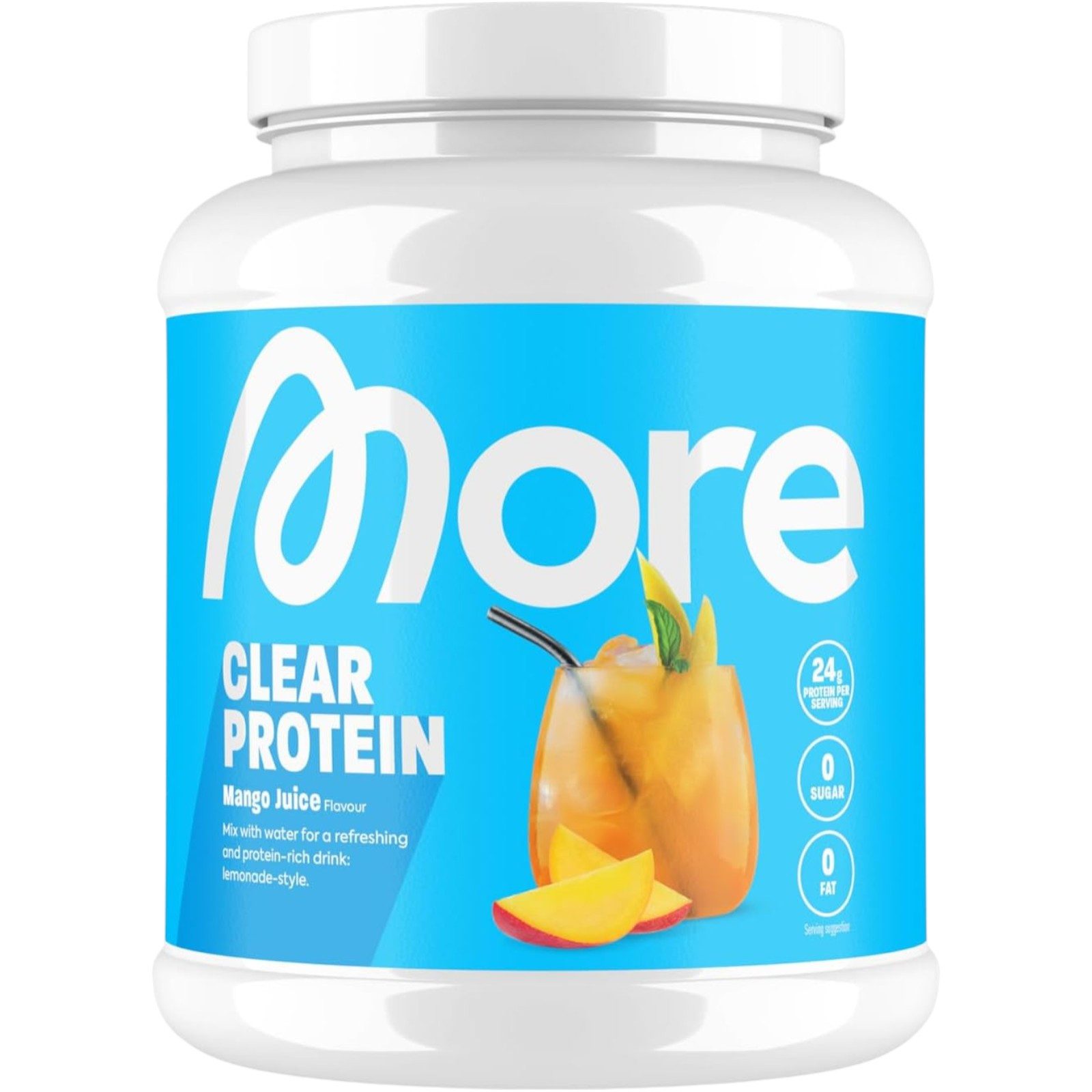More Nutrition MORE Clear Protein, Mango Juice, 600 g Pulver, 600 g