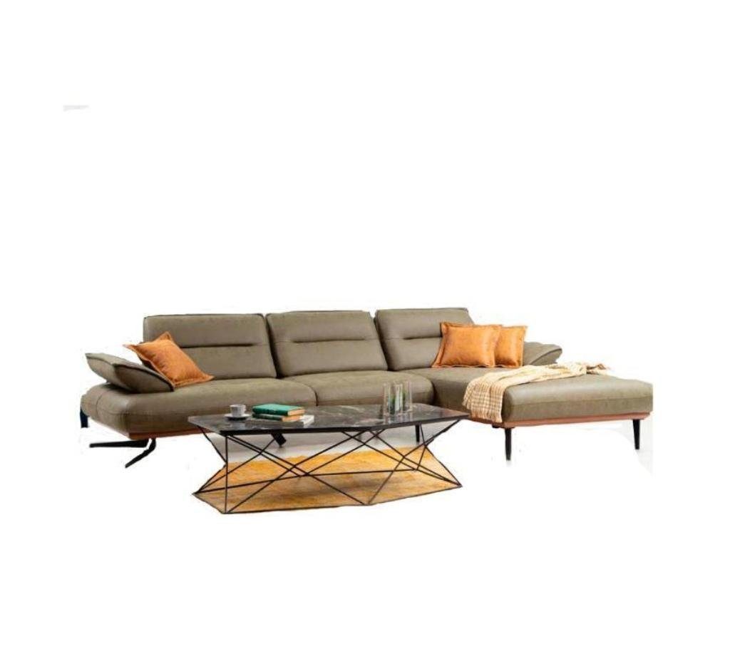 JVmoebel Ecksofa Ecksofa Made L-Form, Couch L-Form 2 Eckcouch in Europa Sofa Teile, Polster Premium Textil