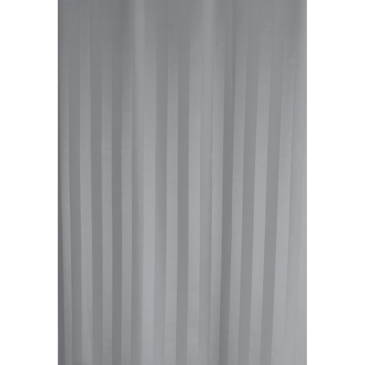 Euroshowers GmbH Duschvorhang Zober Grau 180 × 200 cm Polyester mit 12 Ringen