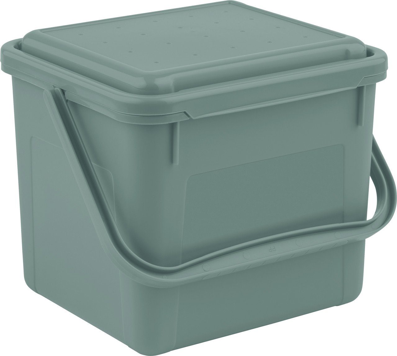 Komposter Rotho Komposteimer Bio 5 L misletoe green
