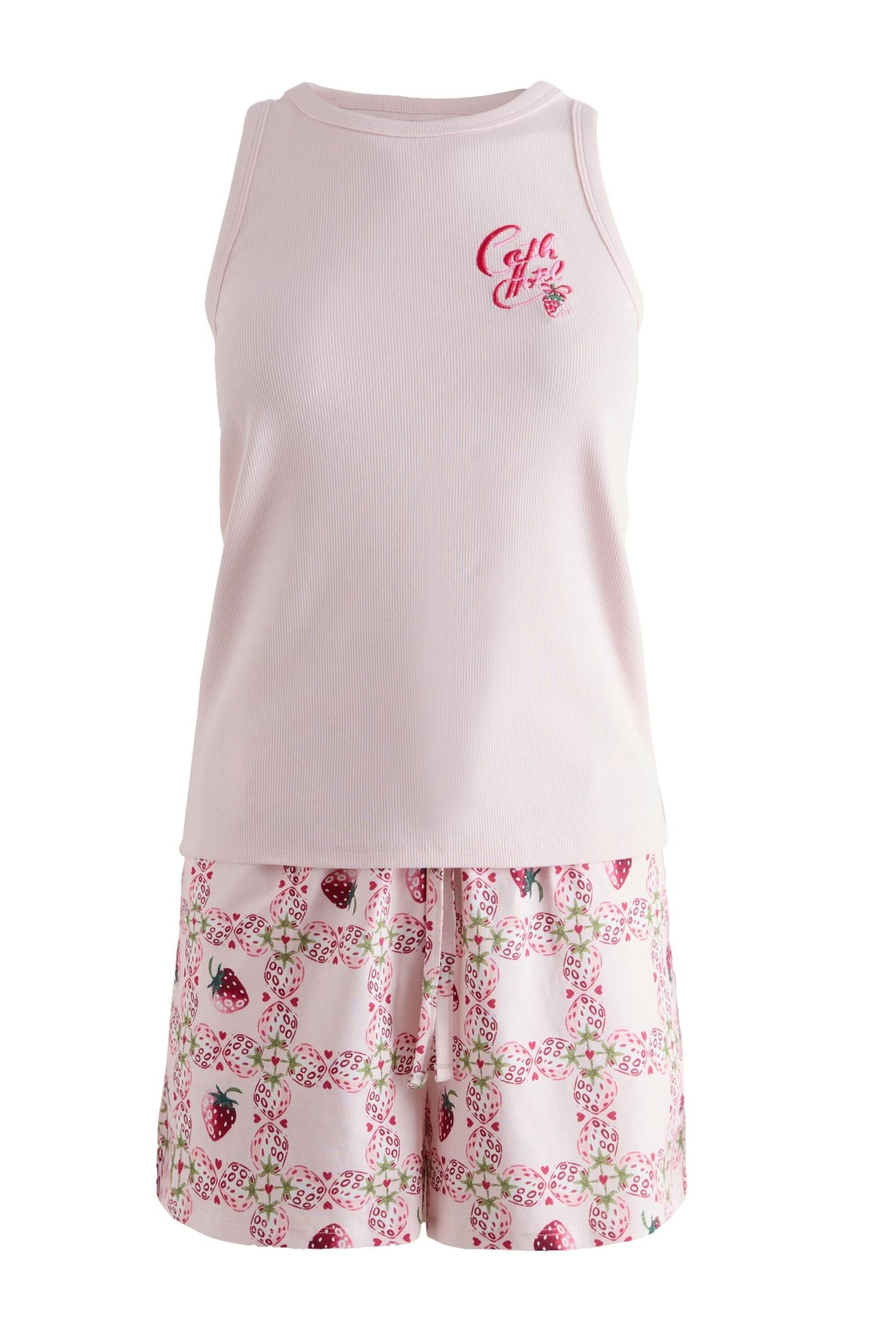 Cath Kidston Pyjama Cath Kidston karierter Schlafanzug (2 tlg)