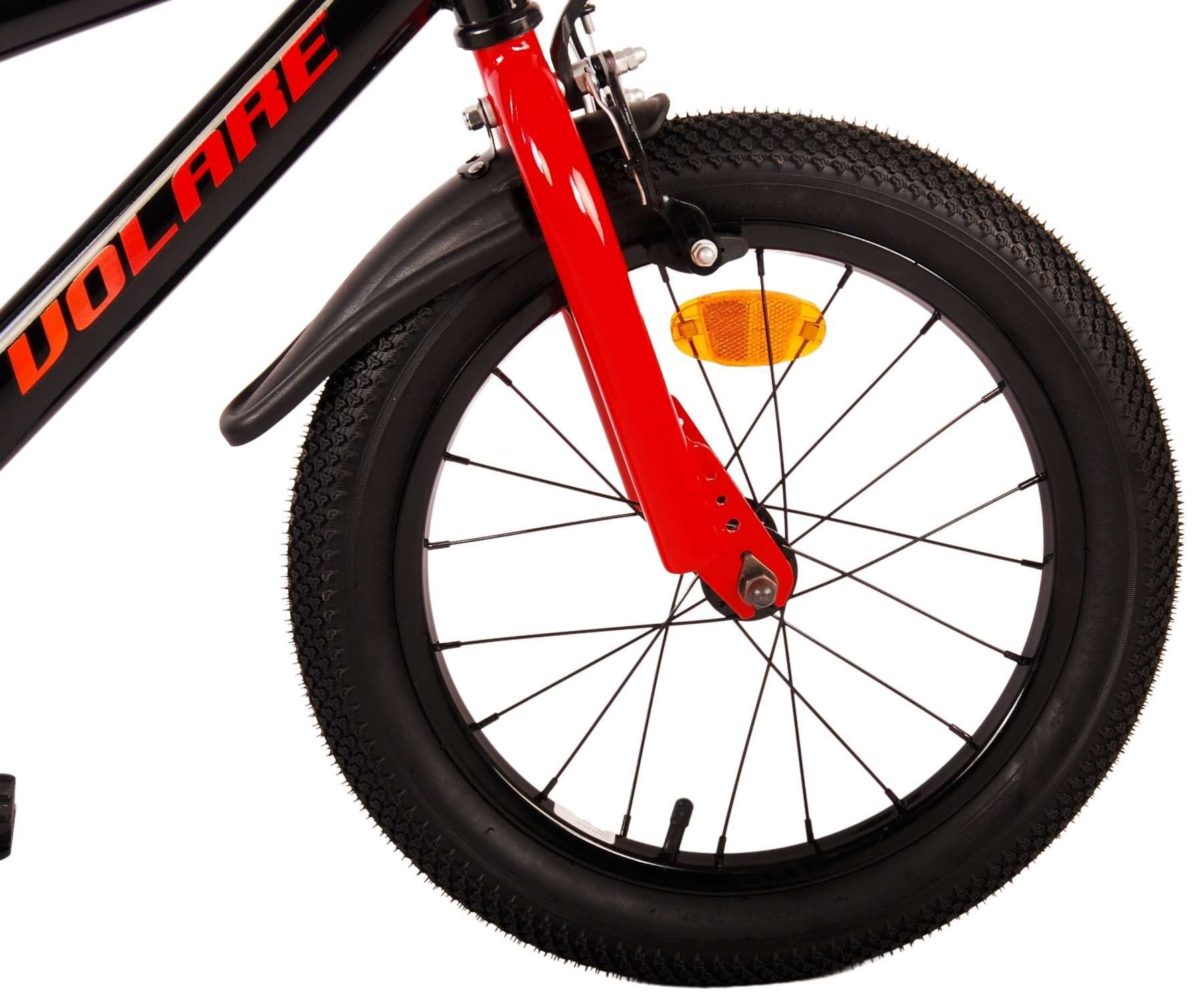 Volare Kinderfahrrad Super GT - Jungen - verschieden Größen und Farben - Rücktrittbremse, bis 60 kg, 85% zusammengebaut, 12, 14 oder 16 Zoll, 3 - 4,5Jahre