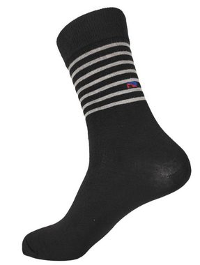 EloModa Basicsocken 12 Paar Herren Socken Muster klassischer Form Freizeit Sport (12-Paar)
