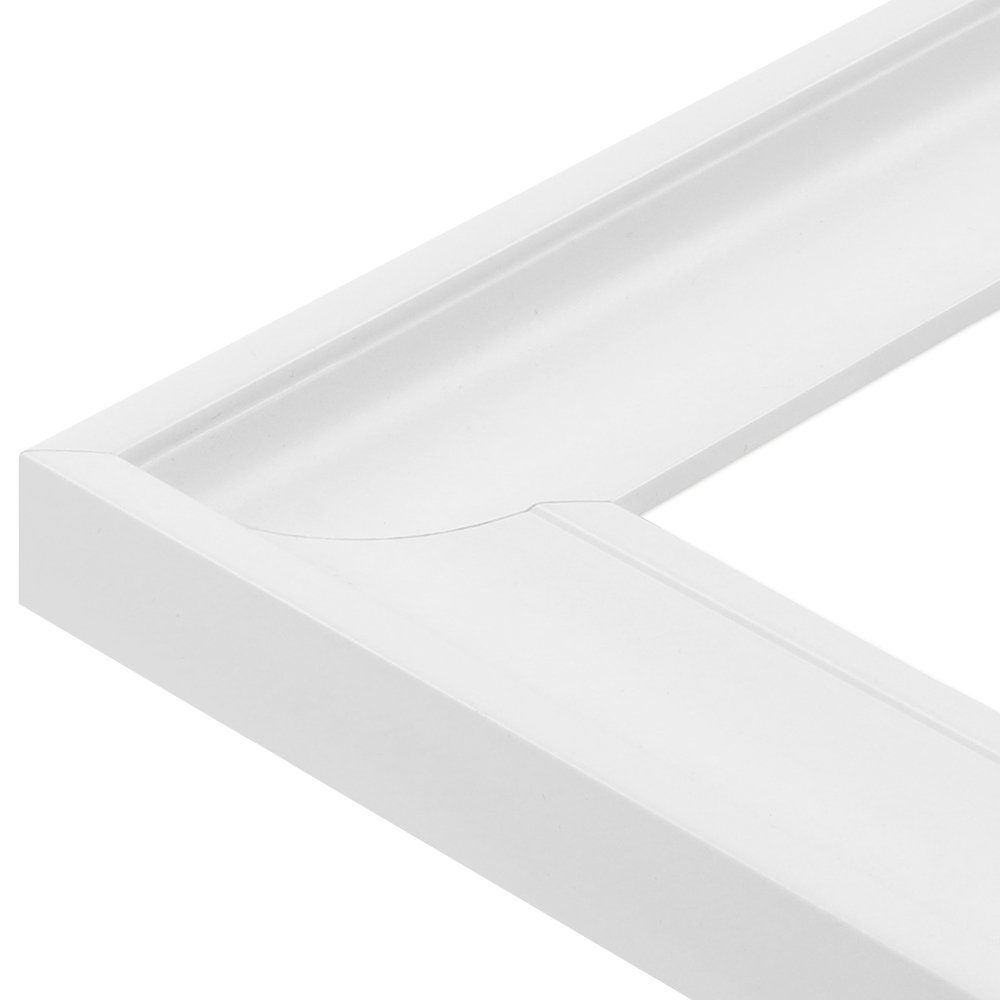 WANDStyle Kunststoff Klassisch H230, aus Stil Weiß, Bilderrahmen im