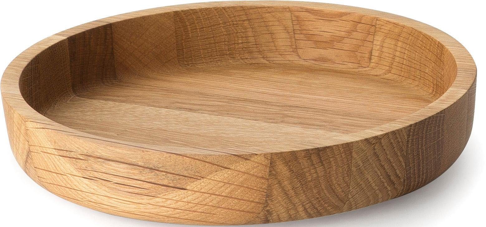 Continenta Schale Eiche, Holzwerkstoff, (1-tlg), Eichenholz