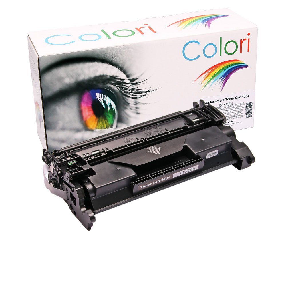 Colori Tonerkartusche, Kompatibler Toner für HP 26A 26X CF226A CF226X für M402 M402d M402dn M402dne M402dw M402n MFP M426 MFP M426dn MFP M426dw MFP M426fdn MFP M426fdw MFP M426fw MFP M426n von Colori