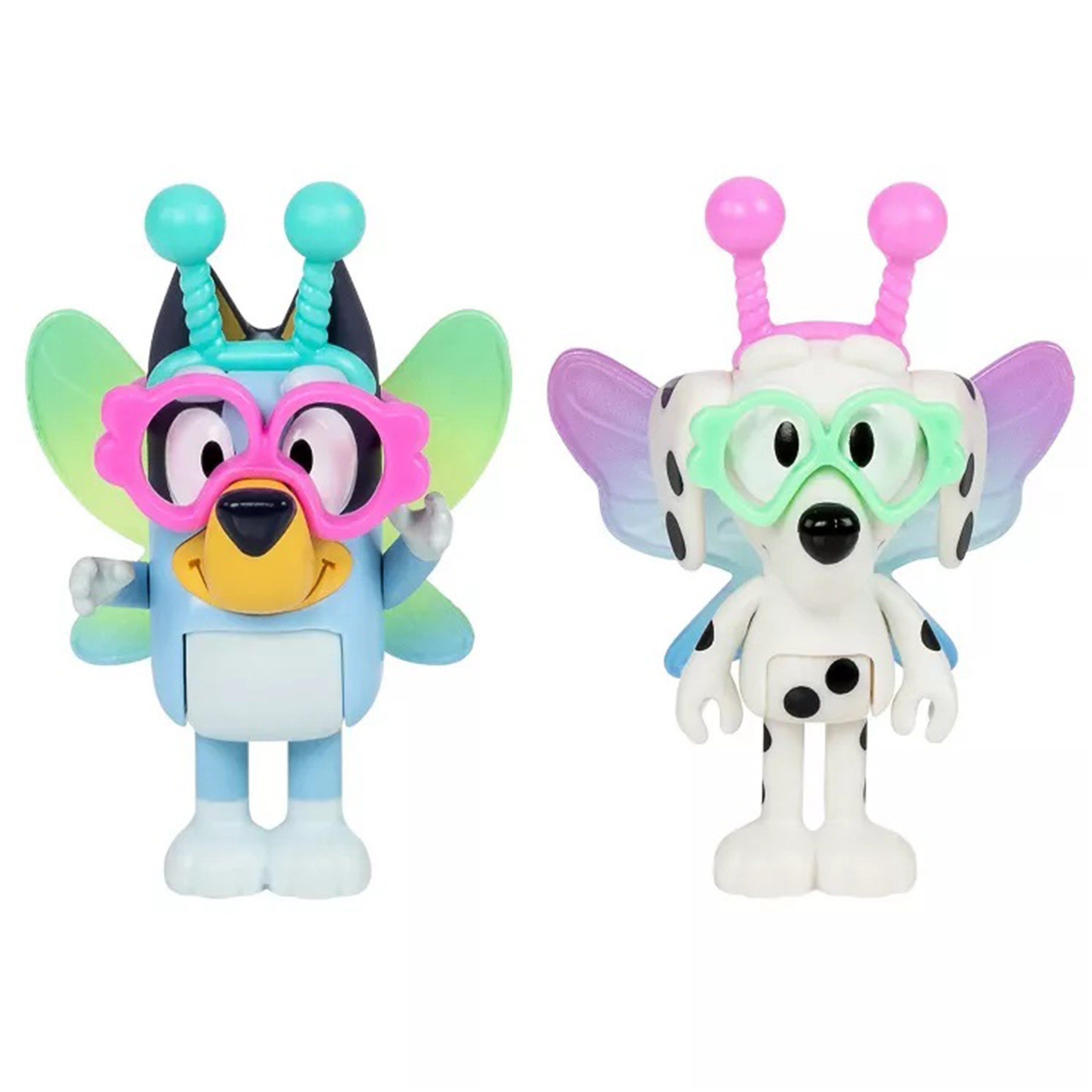 Bluey Spielfigur Bluey Figurensatz, Bluey Chloe Aliens, Kinderfiguren 3+