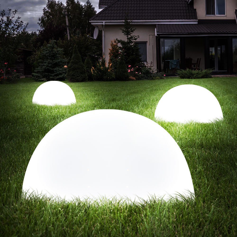 etc-shop LED Solarleuchte, LED-Leuchtmittel fest verbaut, günstig online kaufen