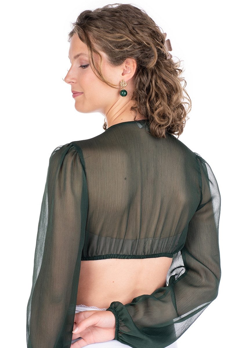 MarJo Dirndlbluse Dirndlbluse - SALCHING - flaschengrün günstig online kaufen