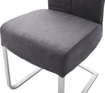 MCA furniture Freischwinger Talena (Set, 2 St), Stuhl belastbar bis 120 Kg