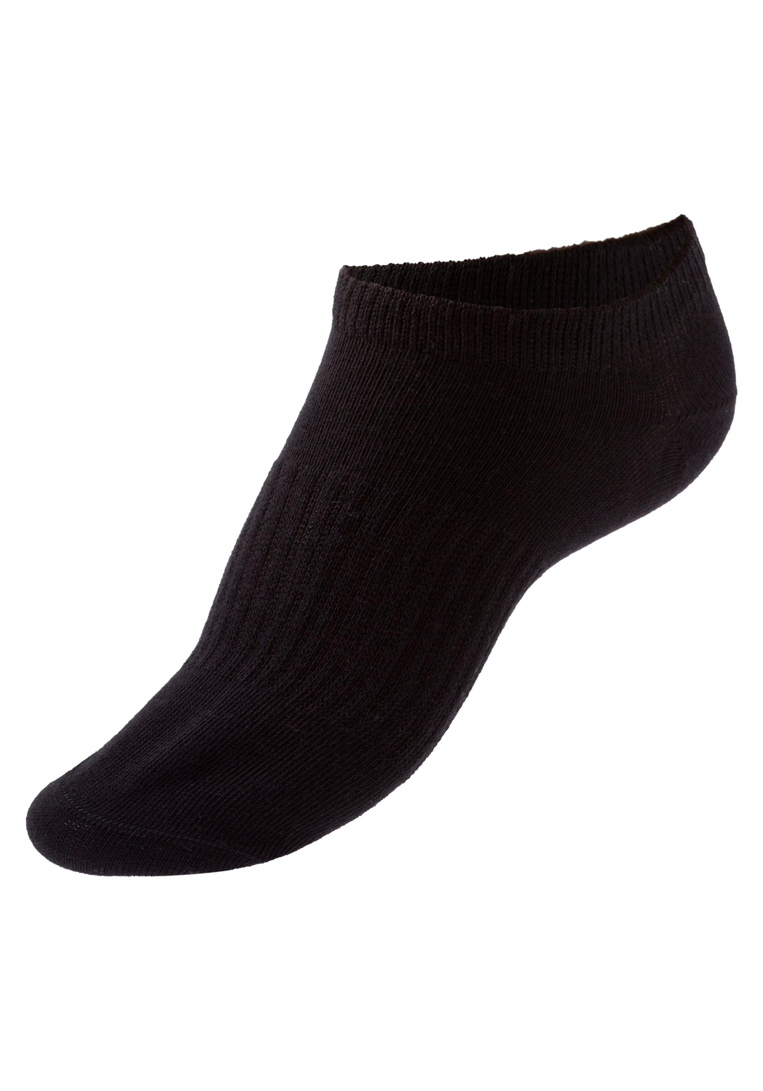 LASCANA ACTIVE Sneakersocken (Packung, 7-Paar) mit Mittelfußgummi