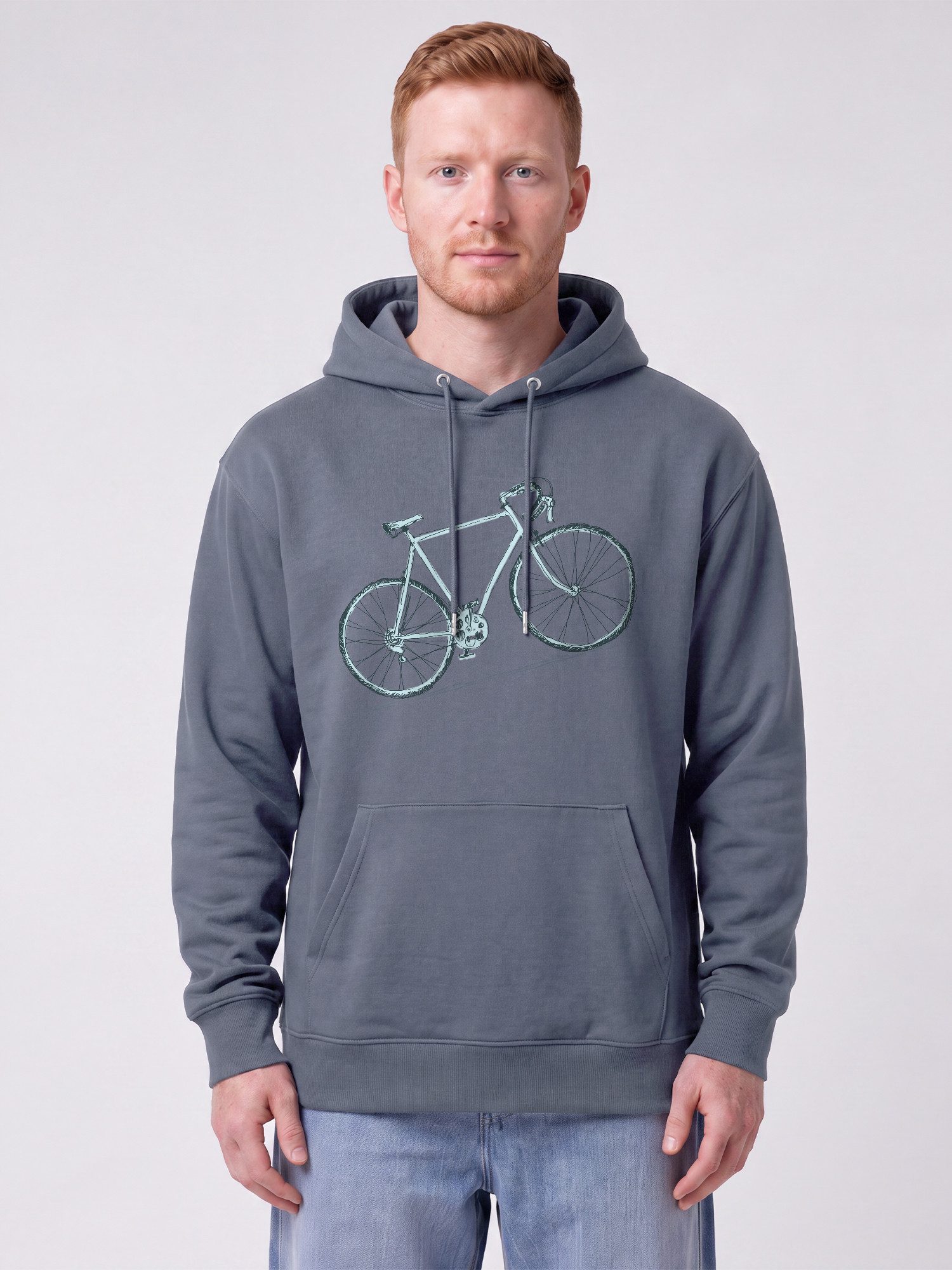 wat? Apparel Hoodie Pencil Bike