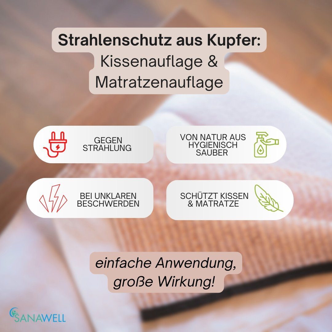 Matratzenschoner Kupfer-Spar-Set Medosan, geeignet für Hausstauballergiker günstig online kaufen