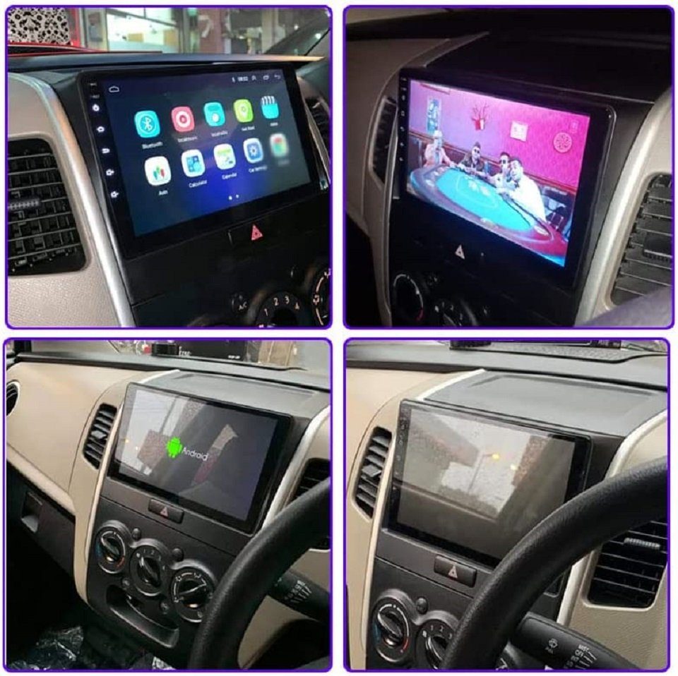 GABITECH Suzuki Wagon R Autoradio 9" 4GB 64GB Carplay Android Autoradio RAM 11
