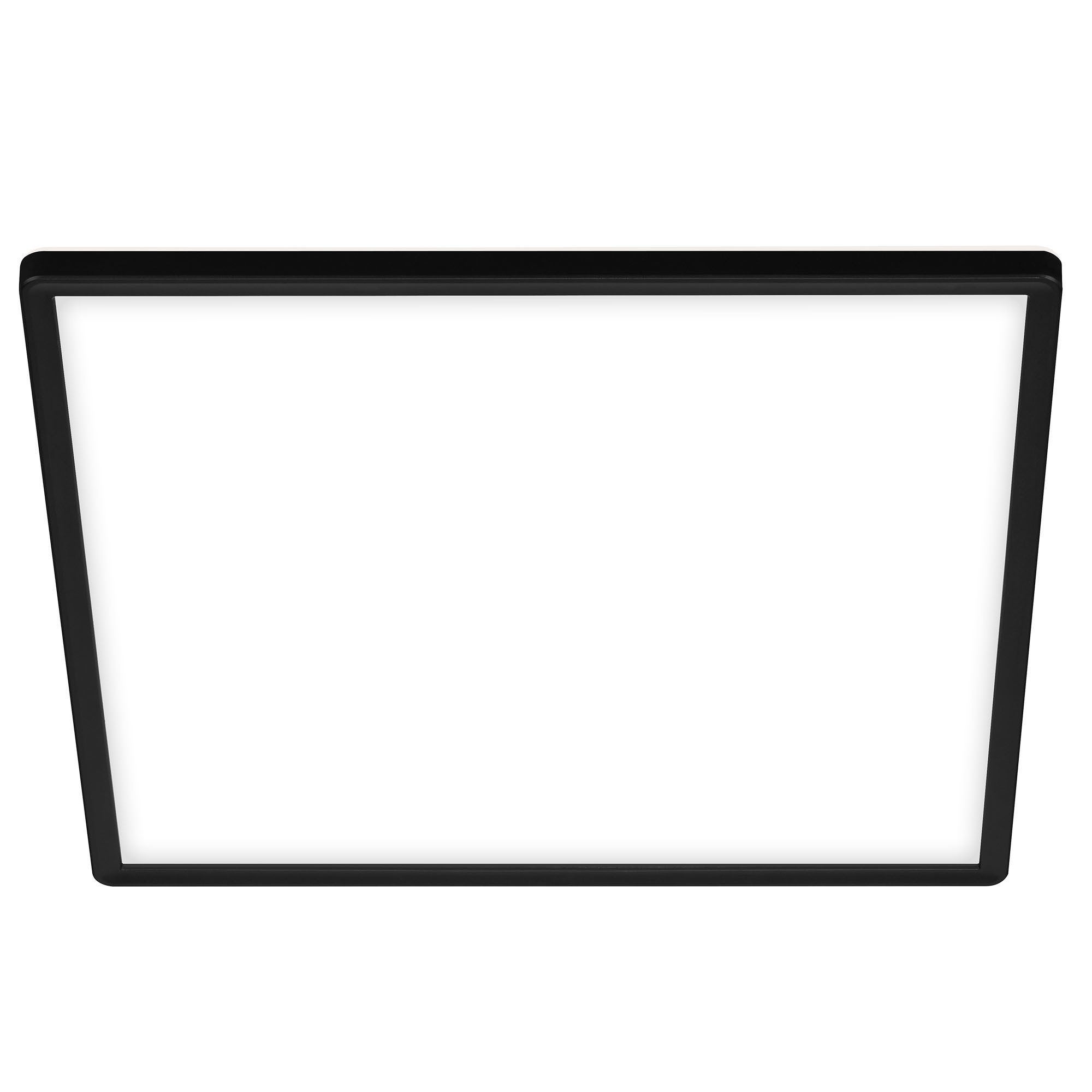 Briloner Leuchten LED Deckenleuchte Deckenlampe Panel Backlight-Effekt SLIM Ultraflach EEK, Standard, LED fest integriert, LED wechselbar, 4000K, Verschiedene Ausführungen, Schwarz/Weiß Wohnzimmer Schlafzimmer Küche