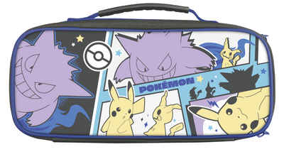 Hori Spielekonsolen-Tasche Switch Tasche Cargo Pouch Compact - Pikachu, Gengar & Mimigma