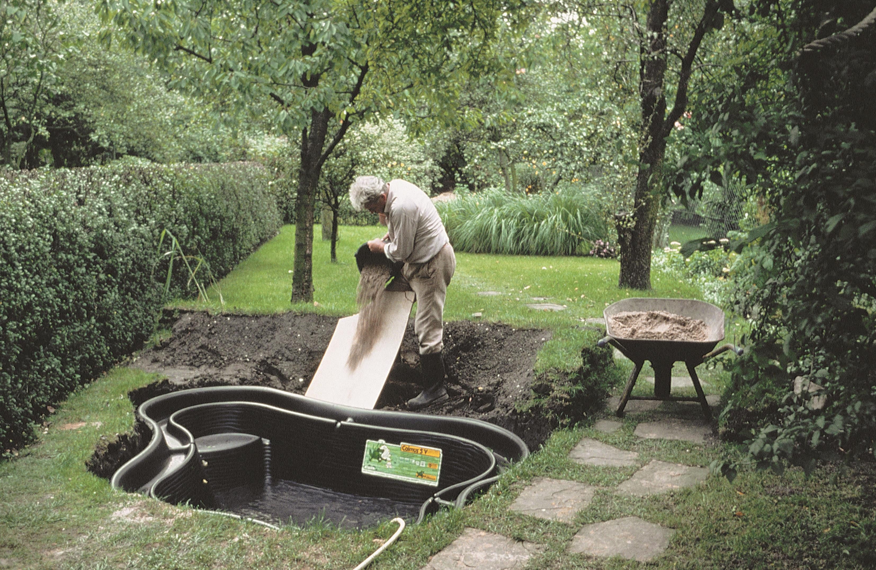 Ubbink Fertigteich QUADRA C2, BxLxH: 118x225x70 cm, 1500 l, mit Biotoprand