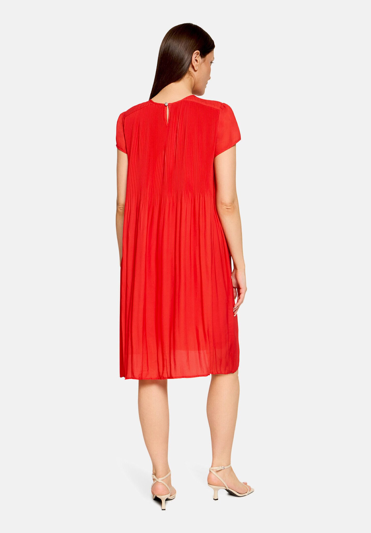 Betty Barclay Plisseekleid Damen kurzarm