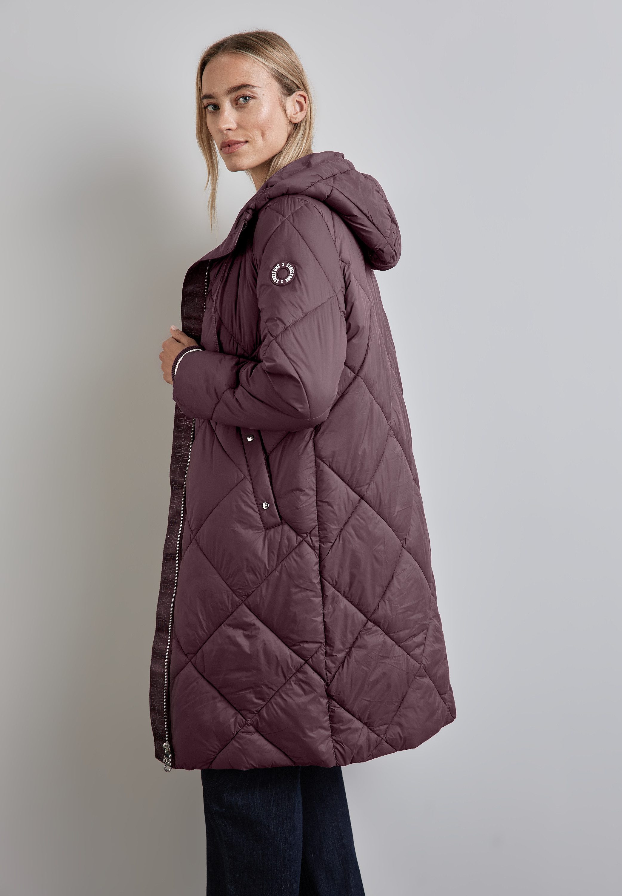 STREET ONE Steppjacke mit Kapuze und günstig online kaufen