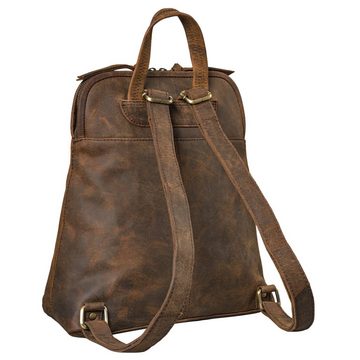 STILORD Cityrucksack "Cathy" Frauen Rucksack Elegant Leder