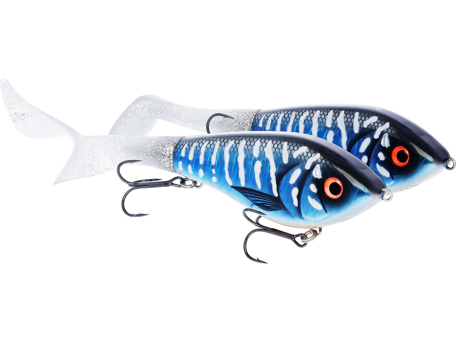 Westin Fishing Kunstköder Oster Überraschung Geschenk - Swim Tail Easter Edition - Wobbler Gummi, (2026 Kollektion, 3-St. 3 teiliges SET), Wobbler mit 1 Paddelschwanz und 1 Twisterschwanz zum wechseln